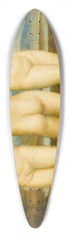 Raphael - The Three Graces 39.3 inch art pintail longboard deck
