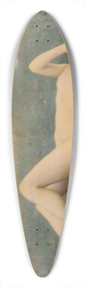 Raphal Collin - Floral 39.3 inch art pintail longboard deck