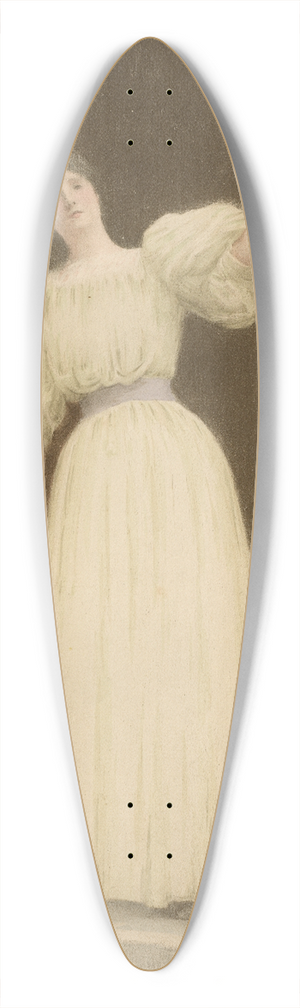 Raphal Collin - Le Dpart 39.3 inch art pintail longboard deck