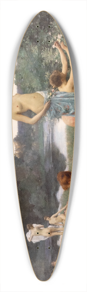 Raphal Collin - Summer 39.3 inch art pintail longboard deck