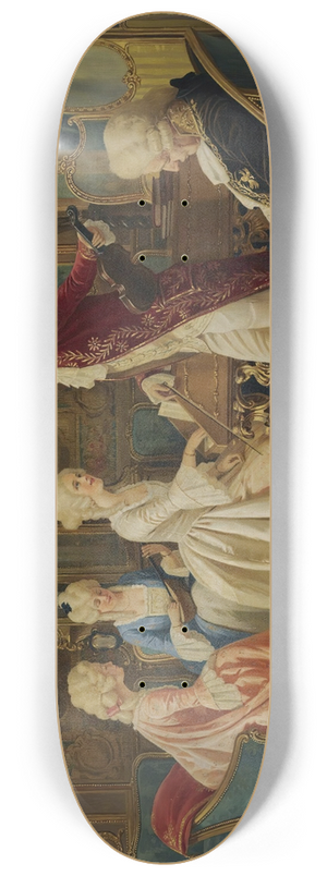 Giuseppe Guidi - A musical interlude 8.25 inch art skate deck