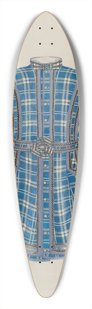 Raymond Manupelli - Childs Dress 39.3 inch art pintail longboard deck