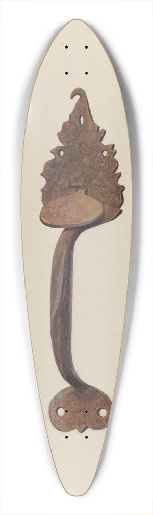 Regina Henderer - Suffolk Latch 39.3 inch art pintail longboard deck