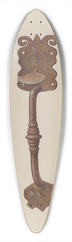 Regina Henderer - Suffolk Latch 39.3 inch art pintail longboard deck