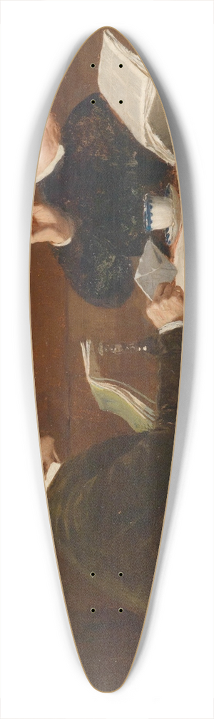 Reinhard Sebastian Zimmermann - Ein Streitgesprch 39.3 inch art pintail longboard deck