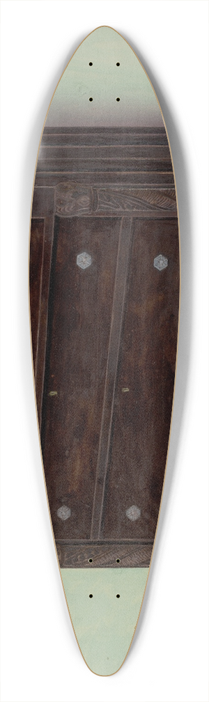 Rex F. Bush - Bureau 39.3 inch art pintail longboard deck