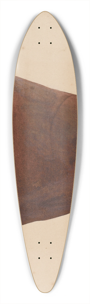 Richard Barnett - Earthenware Bowl 39.3 inch art pintail longboard deck