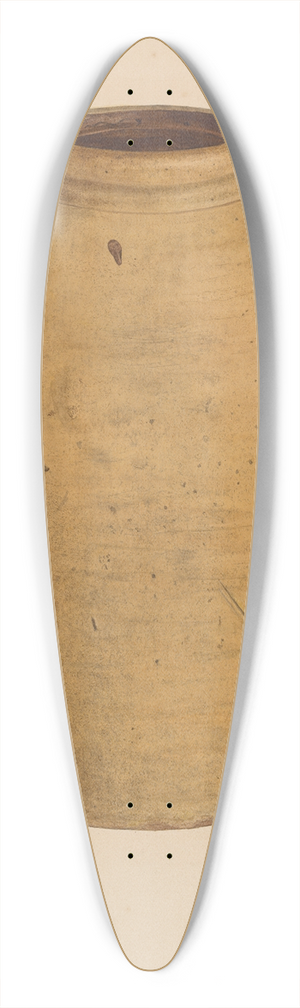 Richard Barnett - Yellow Jar 39.3 inch art pintail longboard deck