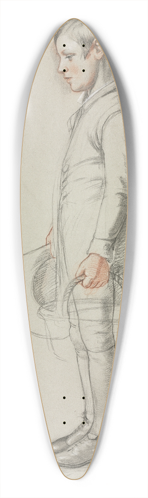Richard Redgrave - Study for Country Cousins 39.3 inch art pintail longboard deck