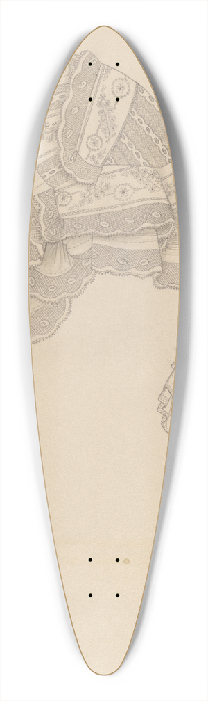 Roberta Spicer - Bonnet 39.3 inch art pintail longboard deck