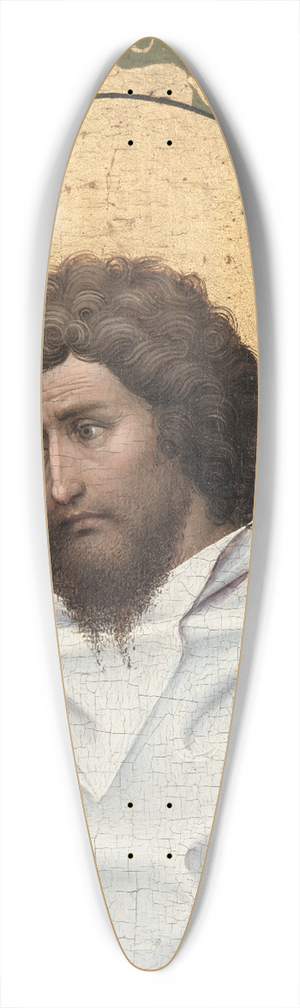 Robert Campin - John the Baptist 39.3 inch art pintail longboard deck