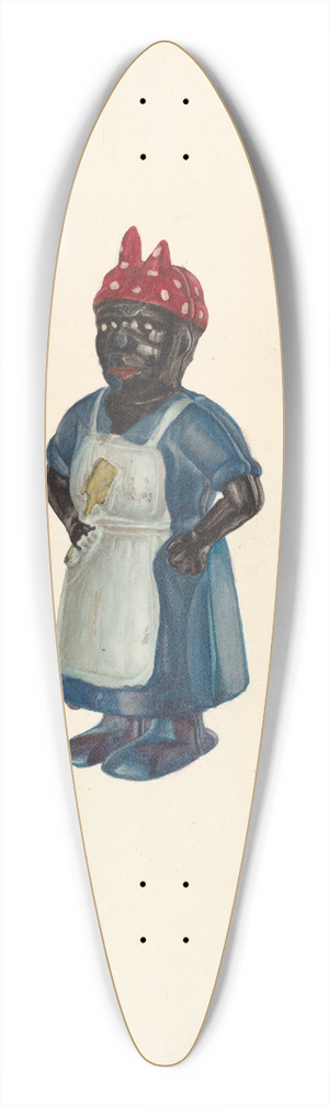 Robert Clark - Negro Mammy Bank 39.3 inch art pintail longboard deck
