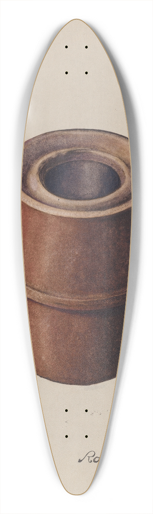 Robert Cole - (Large) Fruit Jar 39.3 inch art pintail longboard deck