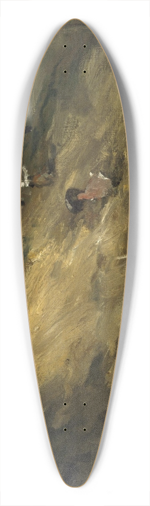 Robert Henri - Sudden Shower 39.3 inch art pintail longboard deck