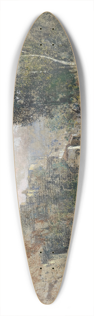 Robert Russ - Camarda 39.3 inch art pintail longboard deck