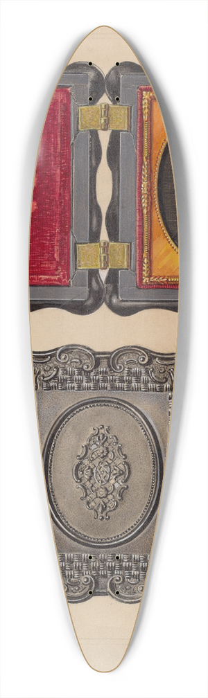 Robert Schuerer - Daguerreotype Case 39.3 inch art pintail longboard deck