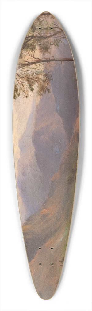 Robert S. Duncanson - Loch Long 39.3 inch art pintail longboard deck
