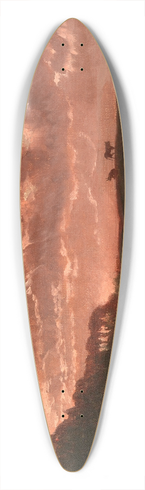 Robert S. Duncanson - Romantic Landscape 39.3 inch art pintail longboard deck
