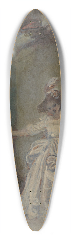 Robert Smirke - One from Illustrations to Shakespeare 39.3 inch art pintail longboard deck