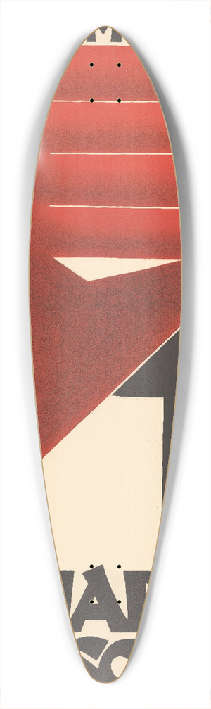 Robert Stcklin - Schweizer Mustermesse, 15. Januar 1925 Meldeschluss 39.3 inch art pintail longboard deck