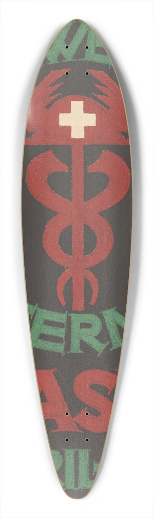 Robert Stcklin - Schweizer Mustermesse 1922, Basel, 22. April bis 2. Mai 39.3 inch art pintail longboard deck