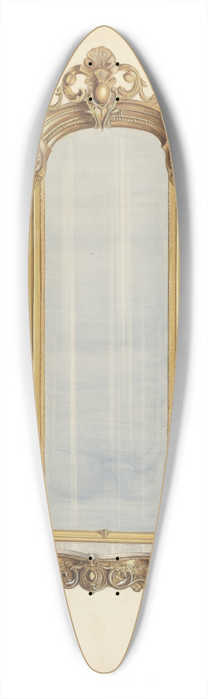 Robert Stewart - Mirror 39.3 inch art pintail longboard deck