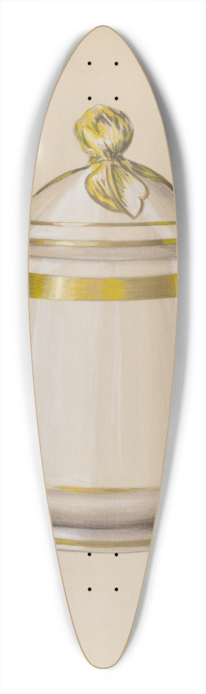 Robert Stewart - Sugar Bowl 39.3 inch art pintail longboard deck