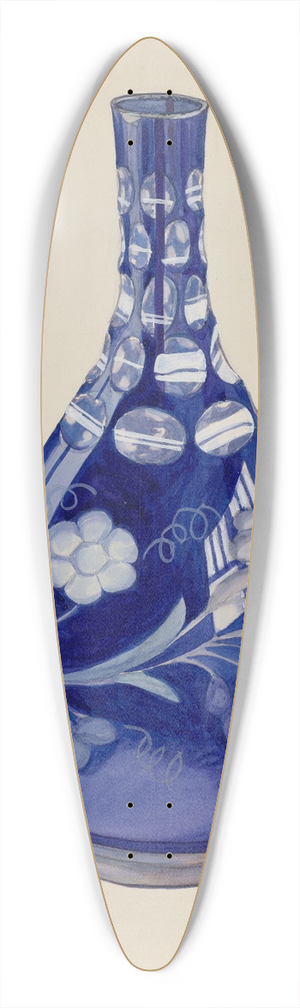 Robert Stewart - Vase 39.3 inch art pintail longboard deck