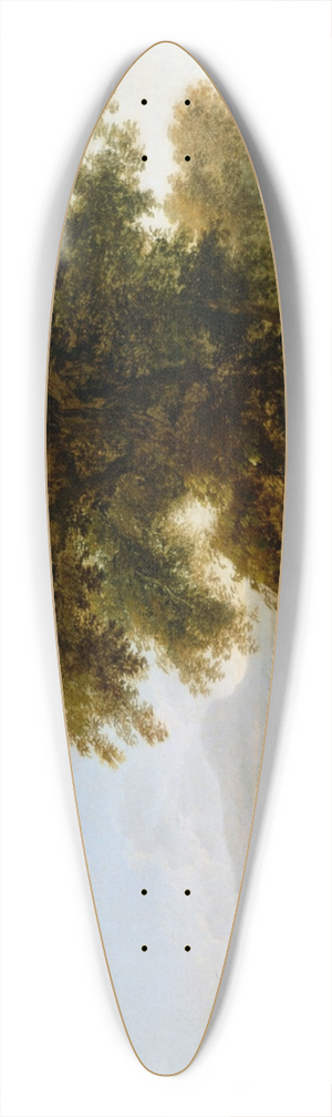 Robert Streeter - Landscape 39.3 inch art pintail longboard deck