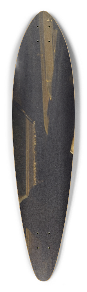 Robert Thegerstrm - Vilhelm Stenhammar, 1871-1927 39.3 inch art pintail longboard deck
