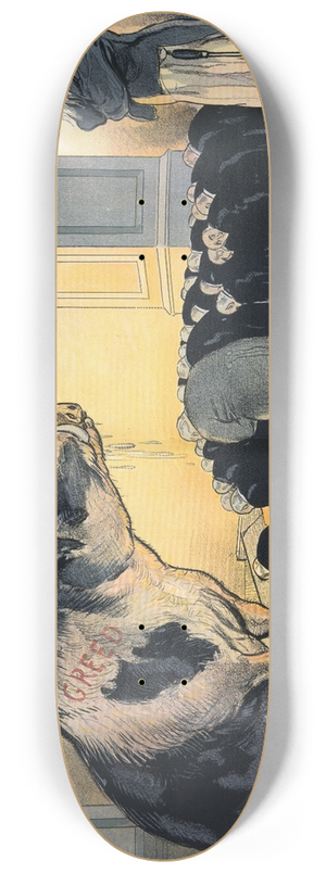Gordon Ross - Senatorial courtesy 8.25 inch art skate deck