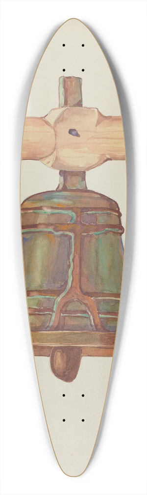 Robert W.R. Taylor - Bell 39.3 inch art pintail longboard deck