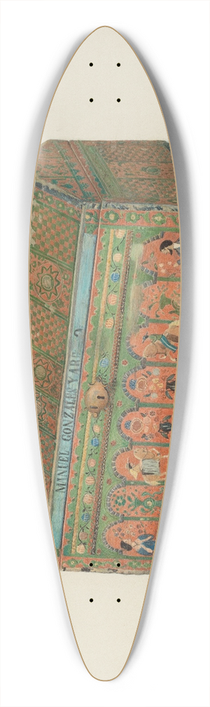 Robert W.R. Taylor - Chest 39.3 inch art pintail longboard deck