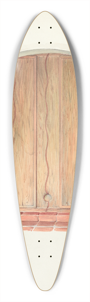 Robert W.R. Taylor - Door 39.3 inch art pintail longboard deck