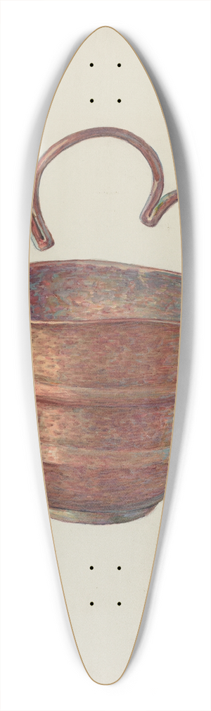 Robert W.R. Taylor - Holy Water Bucket 39.3 inch art pintail longboard deck