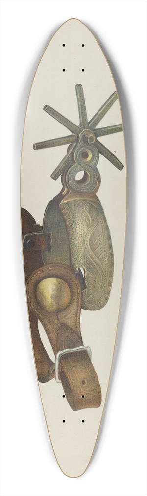 Robert W.R. Taylor - Spur 39.3 inch art pintail longboard deck