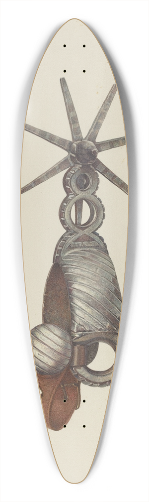 Robert W.R. Taylor - Spur 39.3 inch art pintail longboard deck