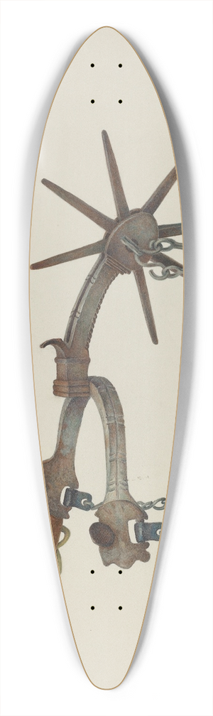Robert W.R. Taylor - Spur 39.3 inch art pintail longboard deck