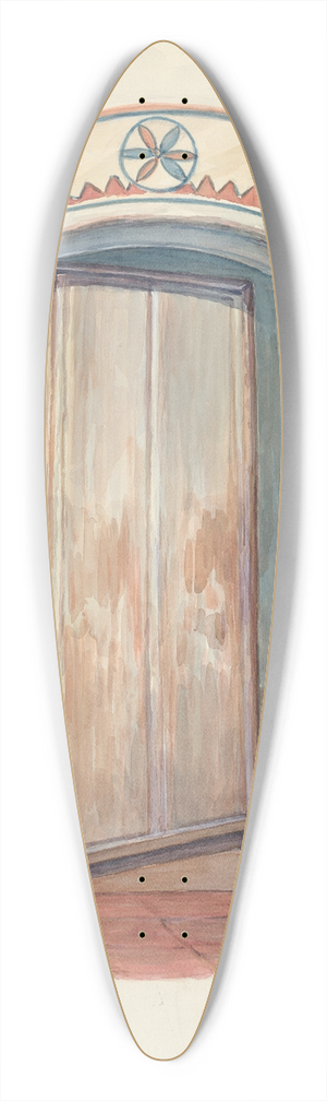 Robert W.R. Taylor - Wall Painting 39.3 inch art pintail longboard deck