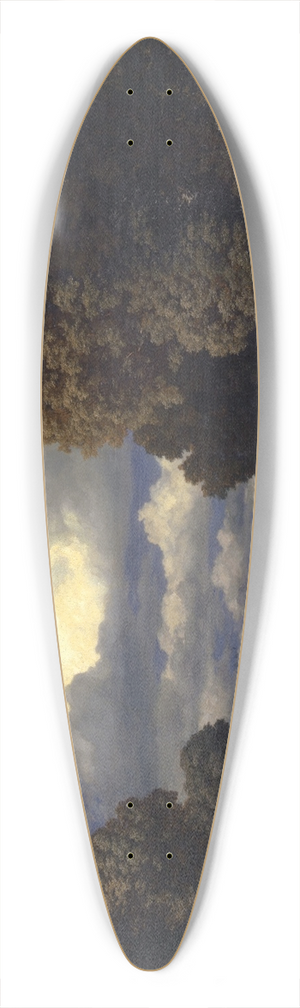 Robert Znd - The Harvest 39.3 inch art pintail longboard deck