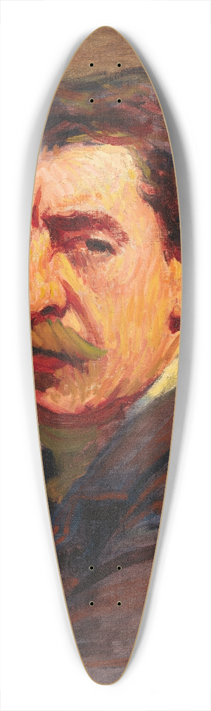 Roderic O'Conor - Self-Portrait 39.3 inch art pintail longboard deck