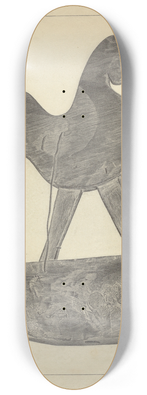 Gordon Sanborn - Cock Weather Vane 8.25 inch art skate deck