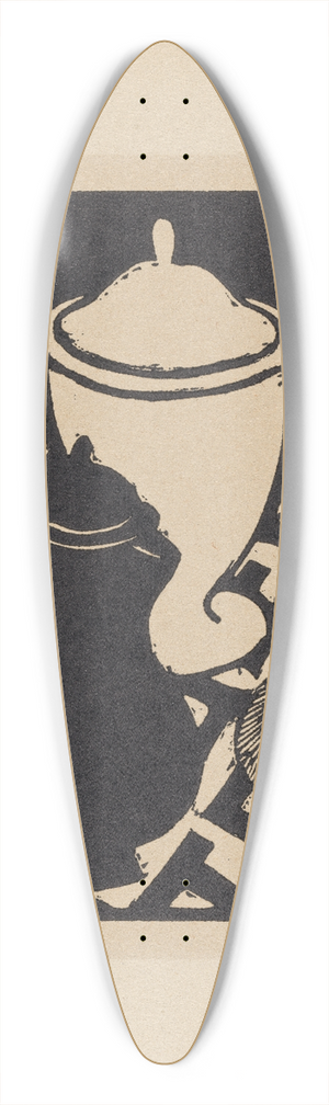 Roger Fry - Still Life 39.3 inch art pintail longboard deck