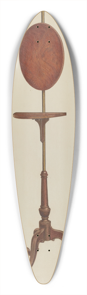 Rolland Livingstone - Pole Screen and Candlestand 39.3 inch art pintail longboard deck