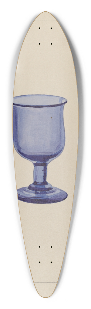 Rolland Livingstone - Wine Glass 39.3 inch art pintail longboard deck