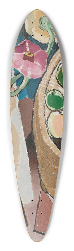 Romuald Kamil Witkowski - Still life 39.3 inch art pintail longboard deck
