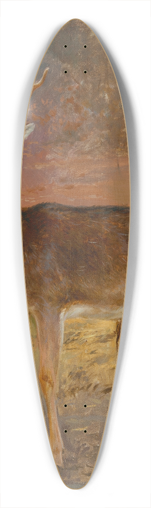 Rosa Bonheur - Cerf 39.3 inch art pintail longboard deck