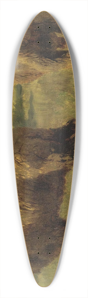 Rosa Bonheur - Sheep InA Meadow 39.3 inch art pintail longboard deck