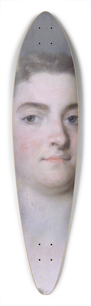 Rosalba Carriera - Faustina Bordoni 39.3 inch art pintail longboard deck
