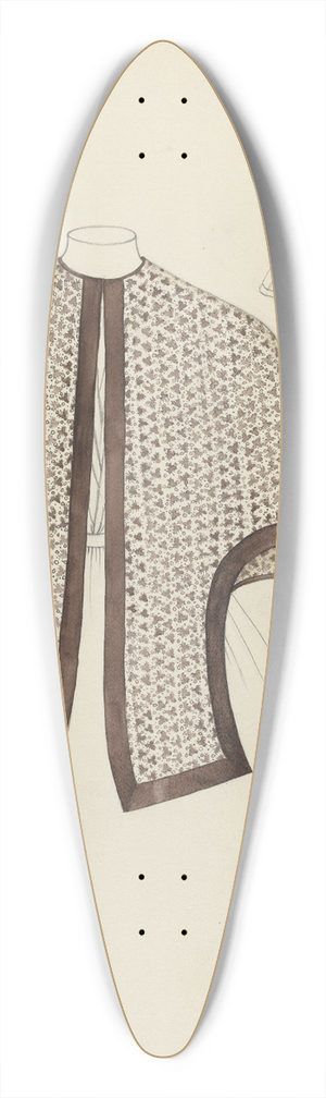 Rosalia Lane - Cape 39.3 inch art pintail longboard deck